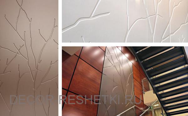 Стеновые 3D-панели премиум-класса — фото «3D панель Albero textured panels» на странице 1